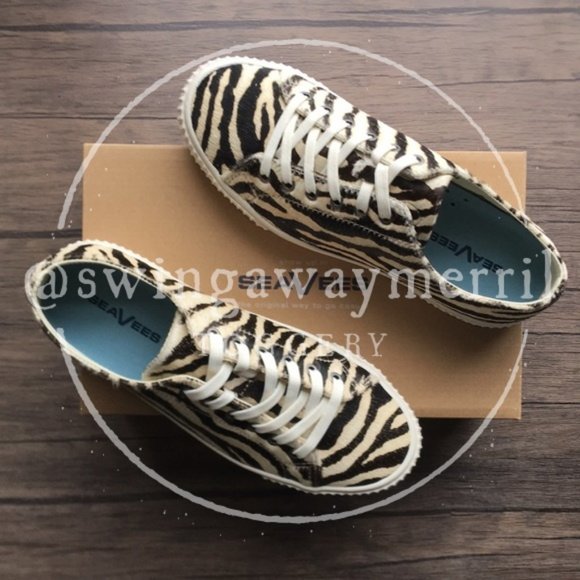 SeaVees Shoes - 🌺HP🌺 NWT SeaVees Darby Zebra Print Sneakers!!!